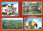 Angleterre - Guildford - Cathdrale, Chteau, High Street &  thtre Arnaud 