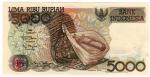 **   INDONESIE     5000  rupiah   1998 (92)   p-130g    UNC   **