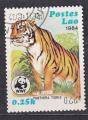 LAOS - 1984 - Tigre - Yvert 521 Oblitr