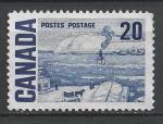 CANADA - 1967/72 - Yt n 386 - Ob - Tableau ; Bac