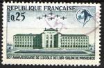France 1965; Y&T n 1463; 0,25F, 30e anniv. de l'Ecole de l'Air