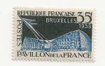 STAMP / TIMBRE FRANCE NEUF N 1156 ** EXPOSITION DE BRUXELLES