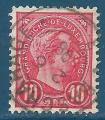 Luxembourg N73 Grand-Duc Adolphe 1er 10c rouge oblitr