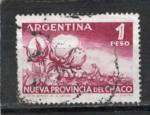 Timbre Argentine / Oblitr / 1956 / Y&T N565.