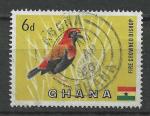 GHANA - 1959/61 - Yt n 48 - Ob - Oiseau ; Monseigneur