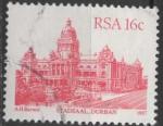 AFRIQUE DU SUD N 622 Y&T o 1987 Stadsaal Durban