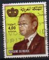 Maroc - Y.T. 965 - Roi Hassan II, 4.00d - oblitr - anne 1984