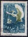 Hongrie 1959 - Oiseau chassier : aigrette garzette, 20 f - YT 1288 