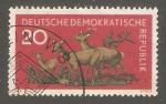 German Democratic Republic - Scott 473  deer / cerf