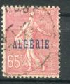 Timbre Colonies Franaises ALGERIE 1924-1926  Obl  N 25  Y&T   