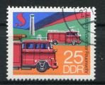 Timbre Allemagne RDA  1977  Obl   N 1948   Y&T   Pompiers