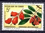 Timbre Rpublique du Congo  Obl  N 271  Y&T   Flore  Fleurs