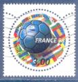 N3139 Ballon France 98 oblitr