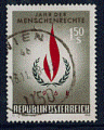 Autriche 1968 - YT 1101 - oblitr - anne internationale droits homme
