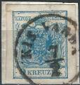 Autriche - 1850 - Y & T n 5A(I) - O. (sur papier)