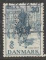 Danemark  "1937"  Scott No. 261  (O)  "Perfor"