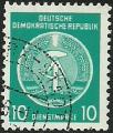 Alemania (RDA) 1954.- Armas. Y&T S4. Scott O4. Michel D4AxXI.