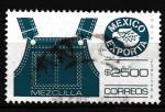 Mexique 1992 YT 1450E Obl Tissu jean denim