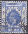 HONG KONG N 104 de 1912 oblitr 