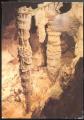 CPM  SAINT CERE Grottes de Presque, Les Colonnes de la Salle Haute