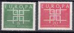 RFA 1963; Y&T n 278 & 79 **; 15 & 20p, Europa