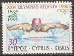 chypre - n 884  obliter - 1996