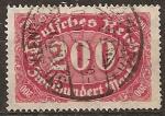allemagne (empire) - n 183  obliter - 1922