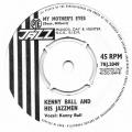 SP 45 RPM (7") Kenny Ball and his jazzmen  "  Midnight in Moscow  " Angleterre