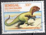 Sngal 1994; Y&T n 1116, 300F, faune prhistorique, dinausore