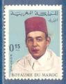 Maroc n538 Hassan II oblitr