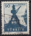 TURQUIE N° 1438 o Y&T 1959-1960 Grue portuaire