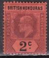 HONDURAS Britanique N° 58 de 1902 oblitéré 