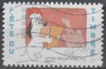 France 2008 - Fte du timbre, chien Droppy & loup, adhsif, oblitr - YT 4149 