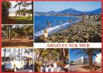 Pyrnes Orientales ( 66 ) Argels-sur-Mer : Vues diverses - Carte crite TBE