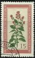 Alemania (RDA) 1960.- Flores Medicinales. Y&T 473. Scott 496. Michel 759.