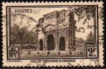 FRANCE - 1938 - Y&T 389 - Arc de Triomphe d'Orange - Oblitr