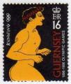 Guernesey 1996 - Centenaire des Jeux Olympiques: courreur - YT 713/SG 705 **