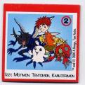 Magnet Izzy, Motivon, Tentomon, Kabutermon collection Digimon
