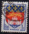 1183 - Armoiries de Bordeaux - obltr - anne 1958