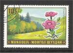 Mongolia - Scott 535   flower / fleur