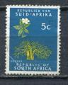 Timbre d'AFRIQUE DU SUD 1964-71  Obl   N 286 B  Y&T  Fleurs