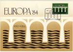 Malte 1984 - Europa, Pont de la Coopr. Europenne, carte maxi PJ - YT 685 **
