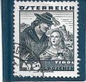 Timbre Autriche Oblitr / 1934 / Y&T N453.