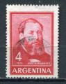 Timbre ARGENTINE 1964   Obl   N 693 A   Personnages
