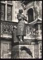 CPSM  ORLEANS  Cour de la Mairie Statue de Jeanne d'Arc par la Princesse Marie d'Orlans