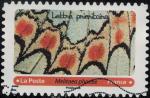 France 2020 Oblitr Used Effets papillons Melitaea phoebe Y&T 1803 SU