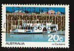 Australie - oblitr - port de Canberra