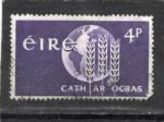 Timbre Irlande / Oblitr / 1963 / Y&T N157.