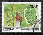 Rwanda - Y&T n 1172 - Oblitr / Used - 1985