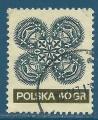 Pologne N1940 Dentelle oblitr